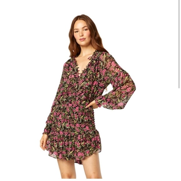 Misa Los Angeles Celina
Sleeve Mini Dress in Floral Fuchsia Size Small - Picture 14 of 15